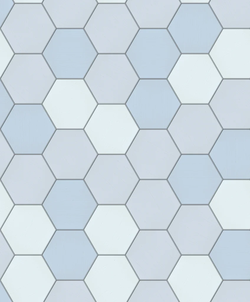 VINYL POLYGONAL PATTERN