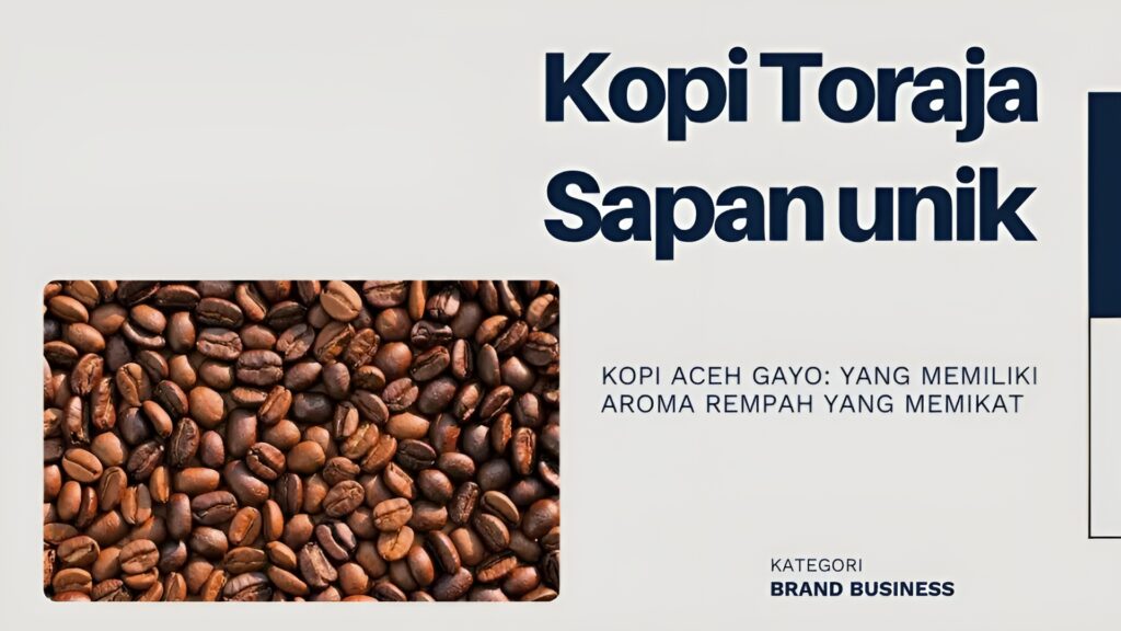 Kopi Toraja Sapan