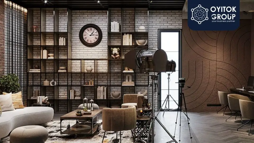 Interior designer dengan sentuhan industrial