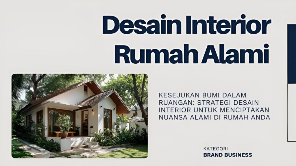 rumah nuansa alami