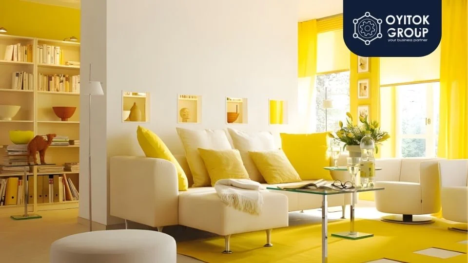 Desain Interior dengan Warna Cerah