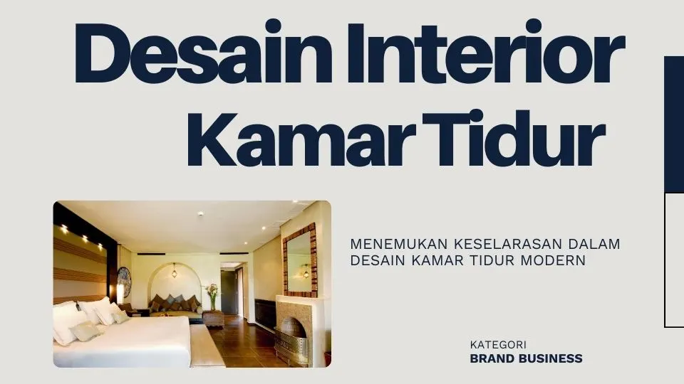 desain interior kamar tidur