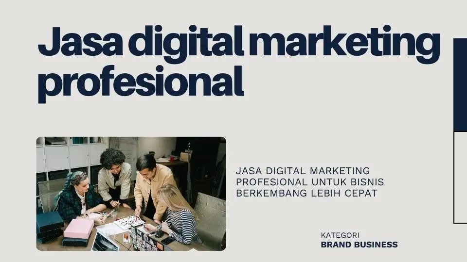 Jasa digital marketing profesional